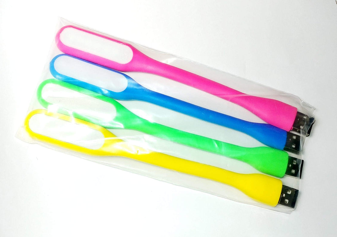 Bright LED USB Mini Light Flexible Car Computer Lamp Laptop PC Desk Reading Multicolor