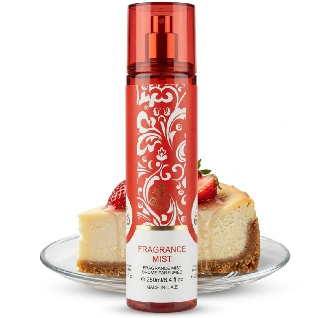 Body Spray for Women, Womens Perfume Fragrance Body Mist And Sprays Luxury Perfume Mist - Fine Spray Bottle Gift – Gift for Women 250ML (Cheesecake)