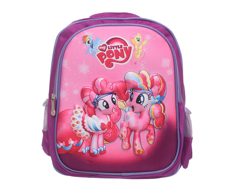 ST-18-16-25-21 14INCH 1402 3D Durable School Backpack with 2 Zippers, Spacious & Lightweight Bag for Kids, Teens & Students, Comfortable Shoulder Straps