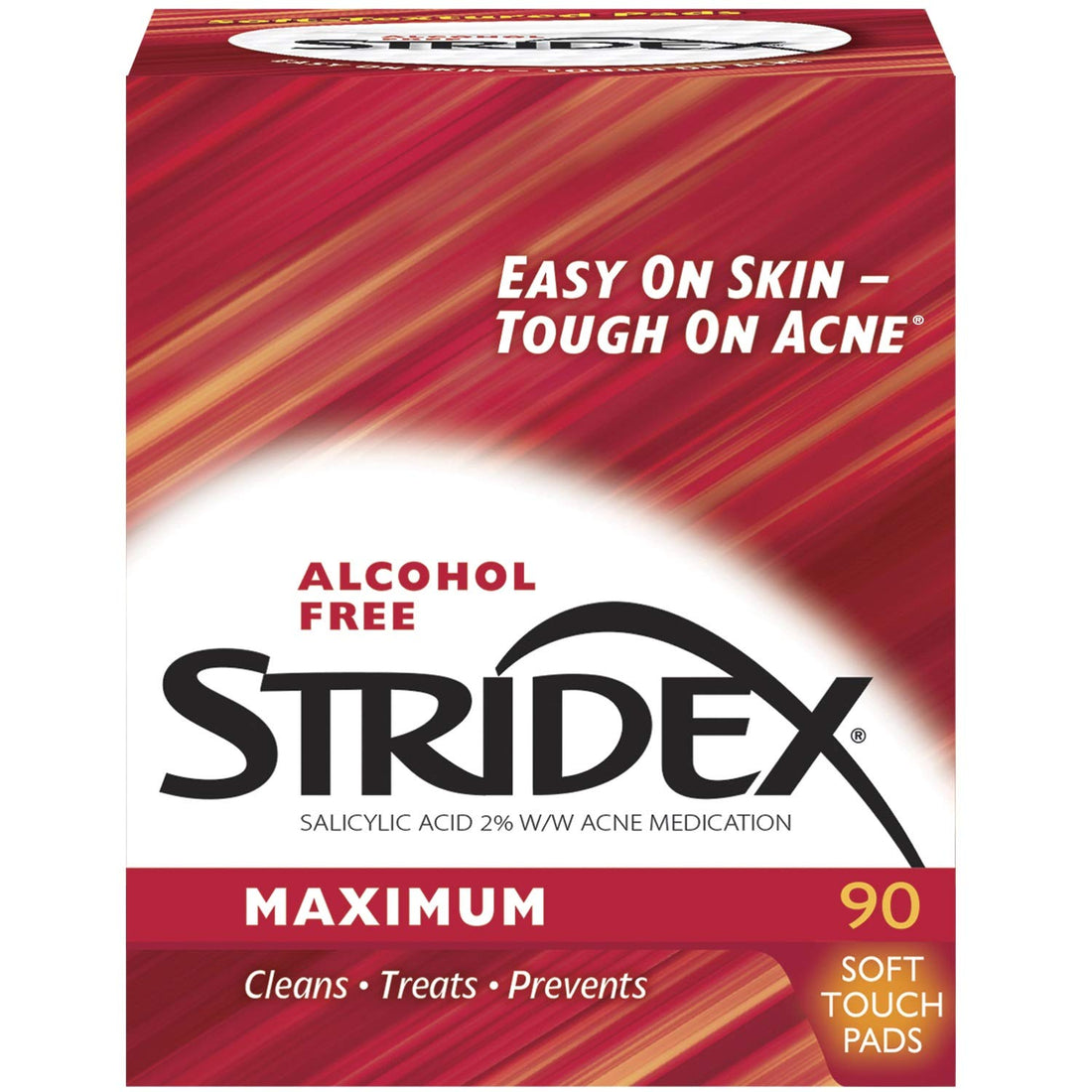 Stri-Dex Medicated Pads, Maximum Strength, 90-Count Containers by Stri-Dex