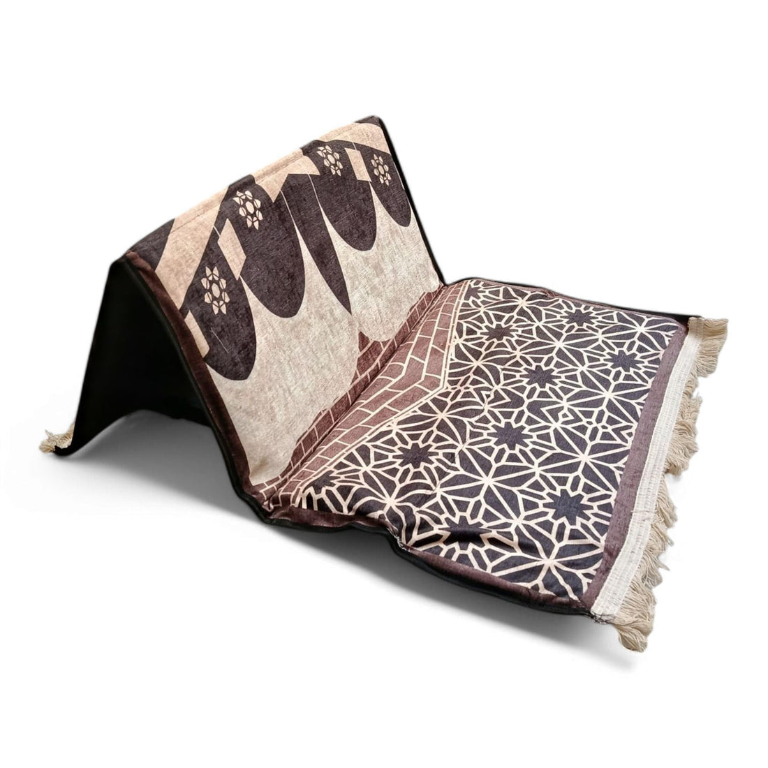 Creative Prayer Mat, Foldable Prayer Mat with Comfortable Backrest, Versatile Designed to Enhance Your Prayer and Meditation Experience at Home and Travel (Shape 2)