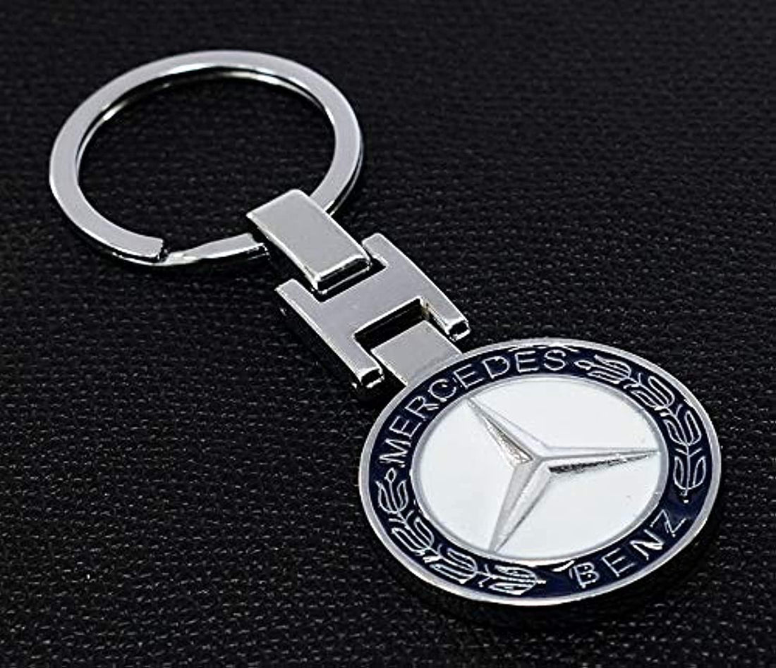 Generic Mercedes Benz Car keychain Double Faced logo key chain