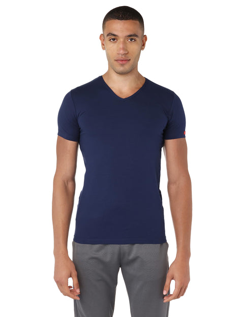 Cottonil Set Of (2) Men Undershirt 100% Cotton - White