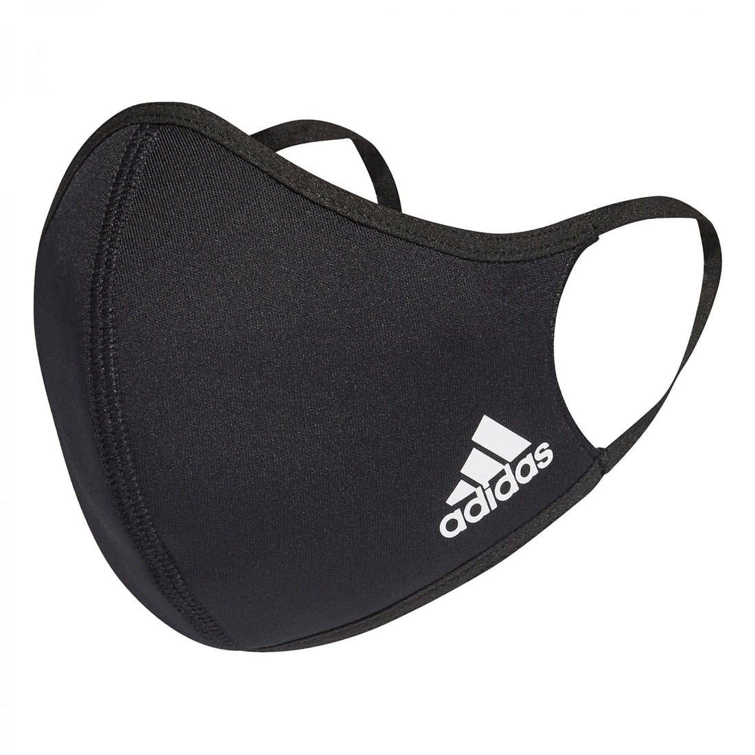 Adidas Face Cover Large, Black Pack Of 3