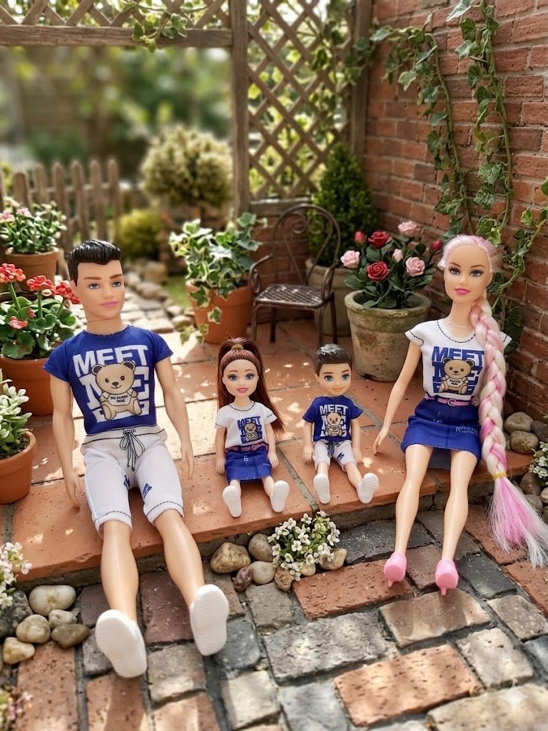 4 Piece Family Set for Kids-2
