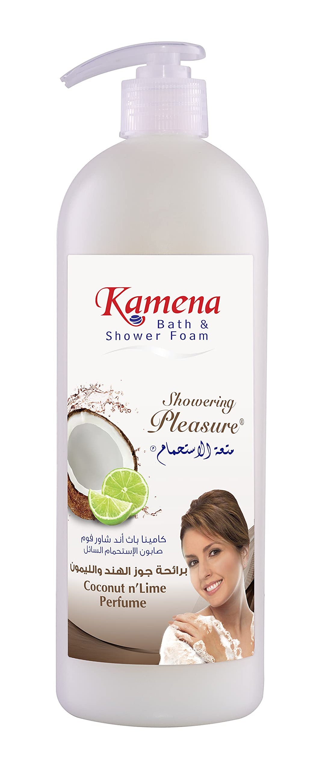 Kamena shower foam with coconut scent - 750 ml