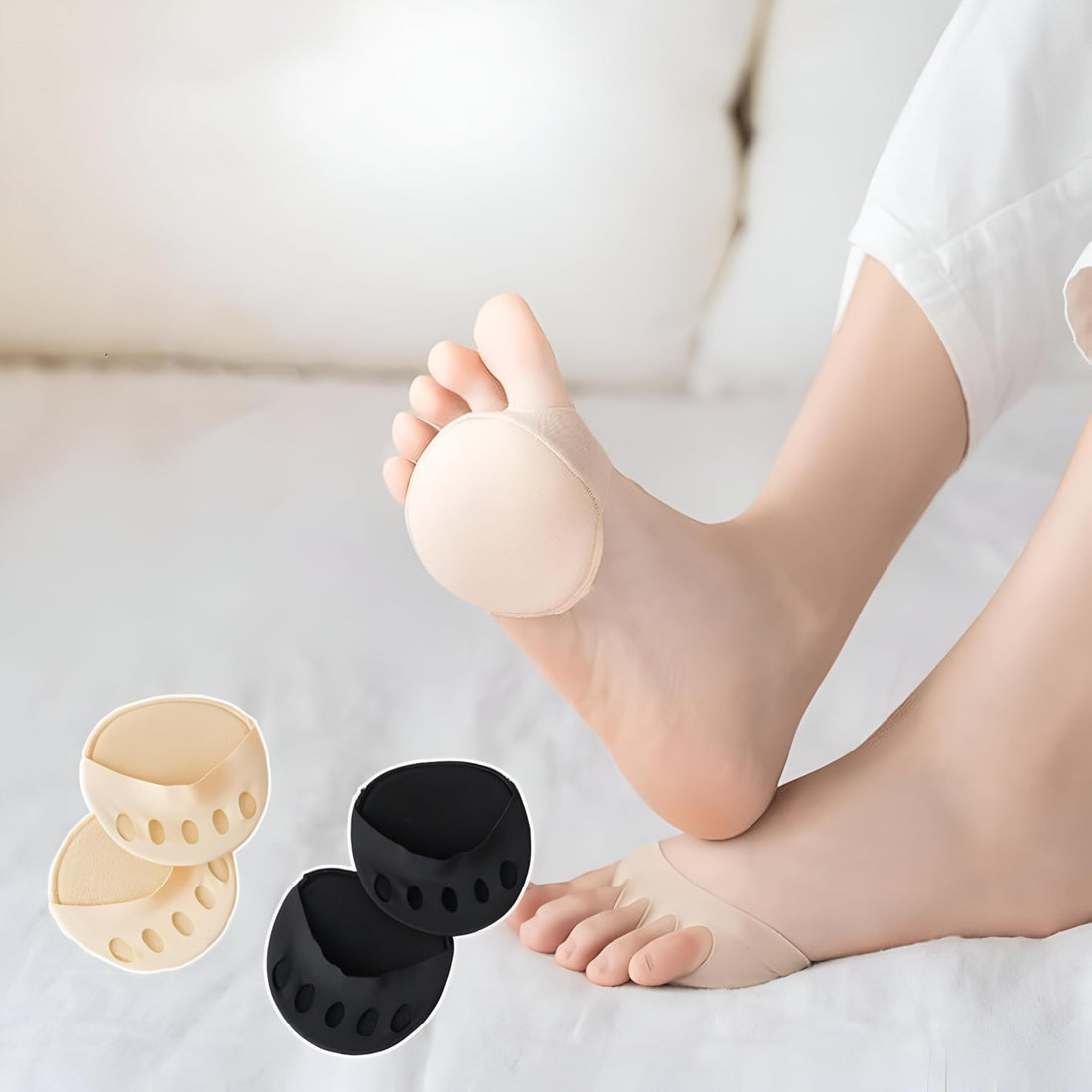 Metatarsal Support Insoles - Ultra-thin, breathable inserts that realign foot pressure and reduce discomfort in heels and athletic shoes.