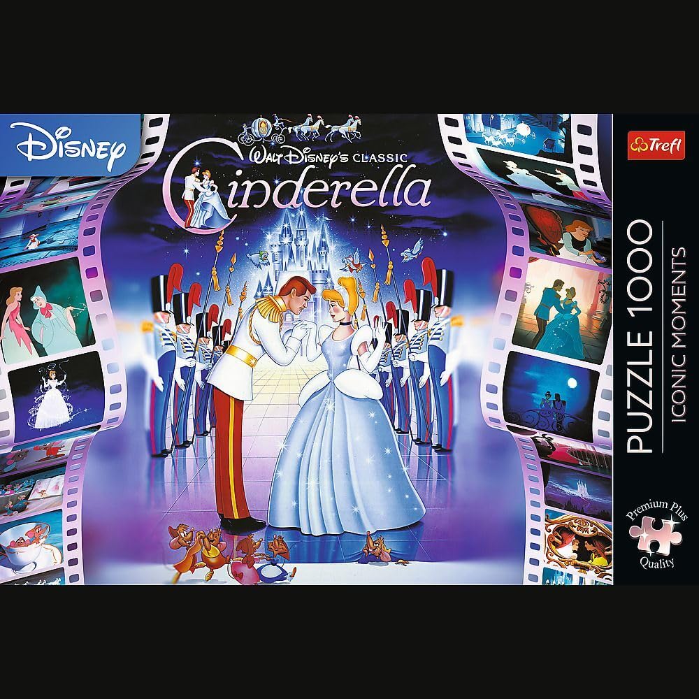 Puzzles - "1000 Premium Plus" - Cinderella_FSC Mix 70% / Disney Princess