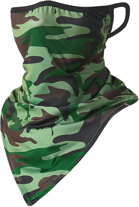 Versatile Fabric Bandana for Men and Women | Face Mask Neck Gaiter Dust Proof | Washable Lightweight Sports Mask for Breathable and Outdoor Activities