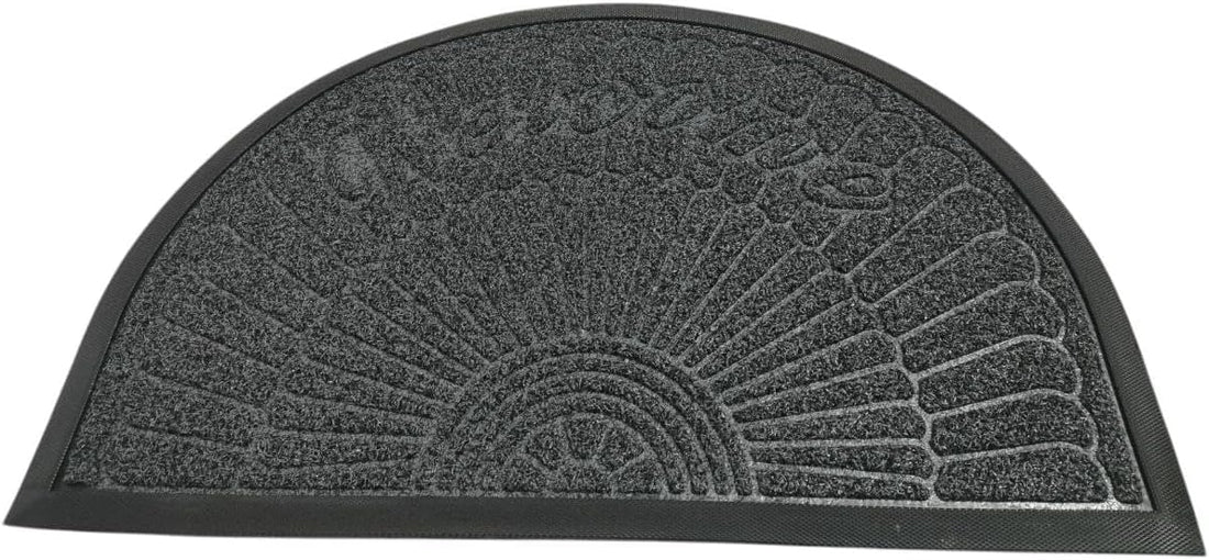 Door Mat Outdoor Mats for Home Entrance Low Profile Doormat Indoor Floor Mat Patio Entry (Shape 2)