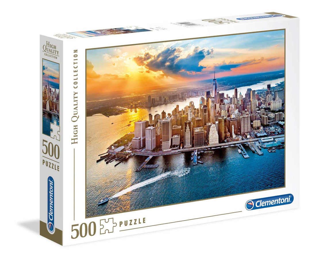 Clementoni puzzle high quality collection new york 500 pieces, multicolor, 35038.4, 6800000008