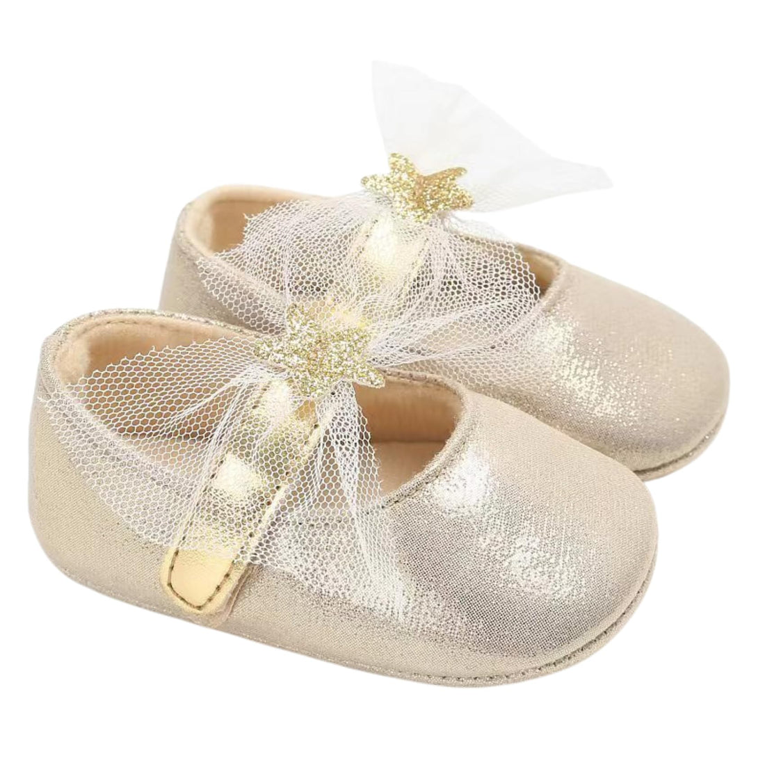 Mix&Max baby-girls Synthetic Leather Ballerina Shoes Ballet Flat