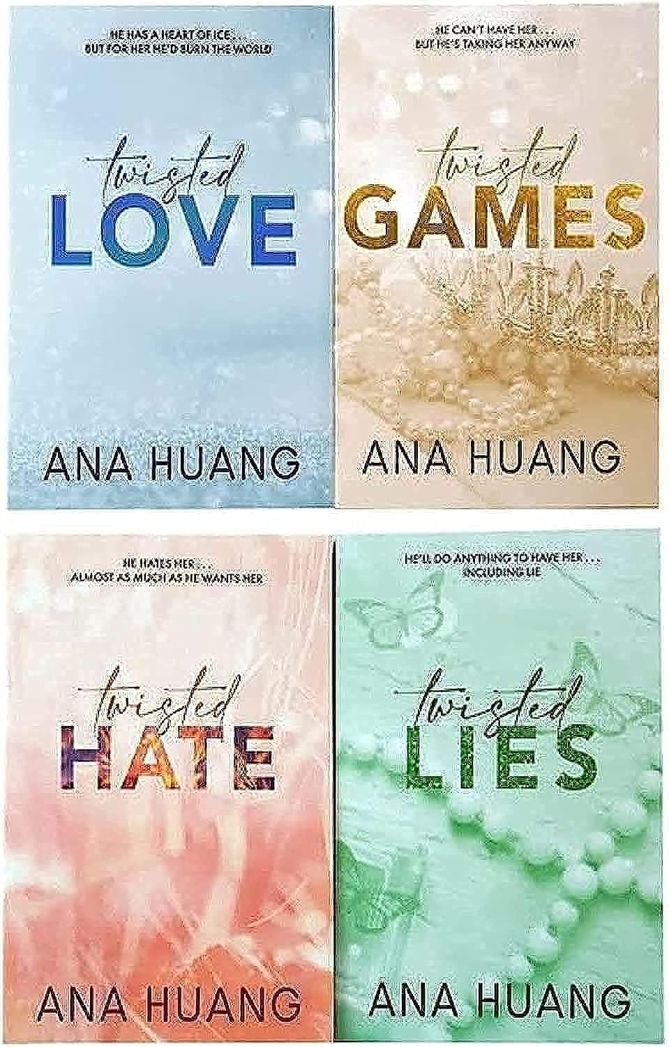 Twisted Series by Ana Huang 4 Books Collection Set - Paperback