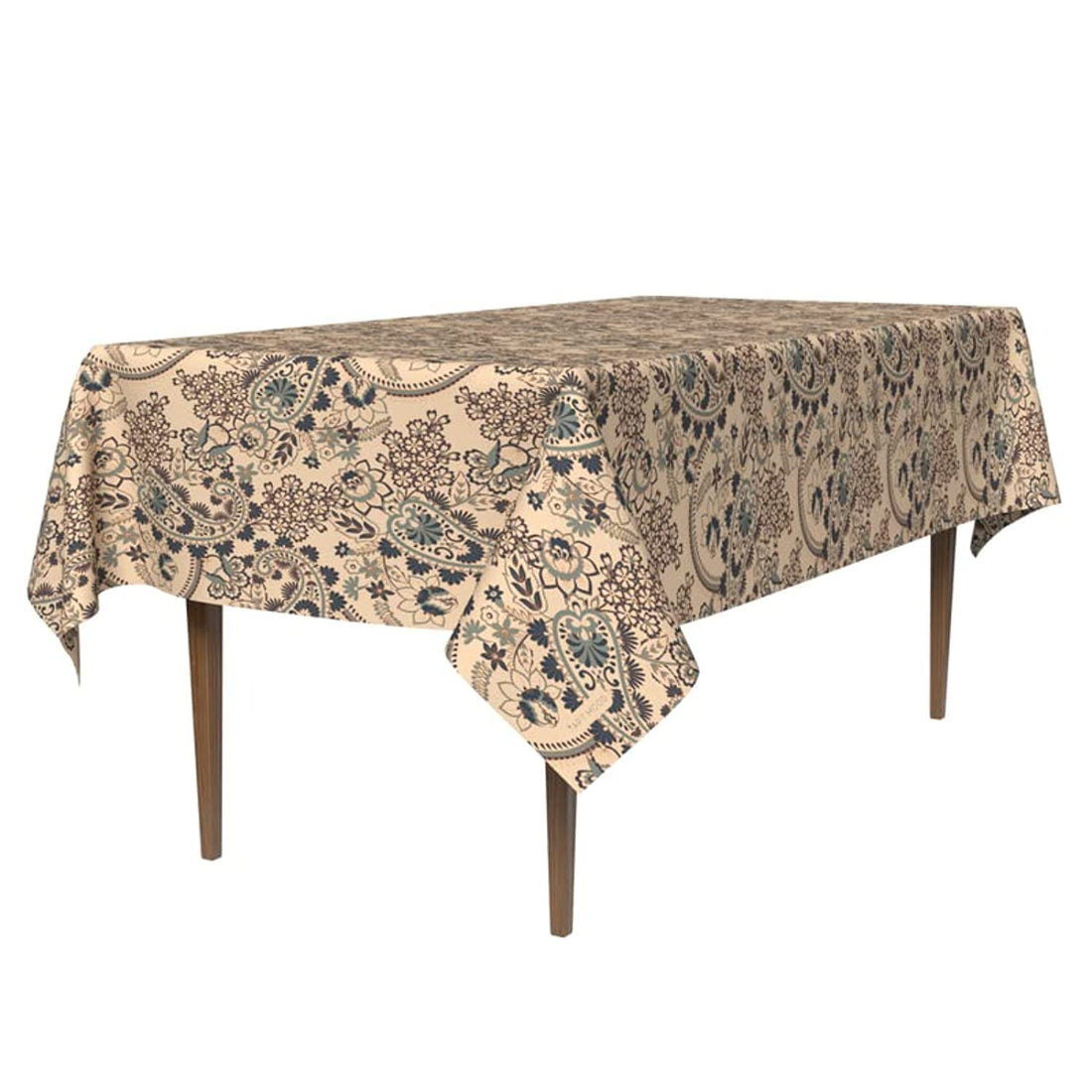 ART MOOD HOME Waterproof Polyester Fabric beigly tablecloth waterproof Multi color 140x300 CM