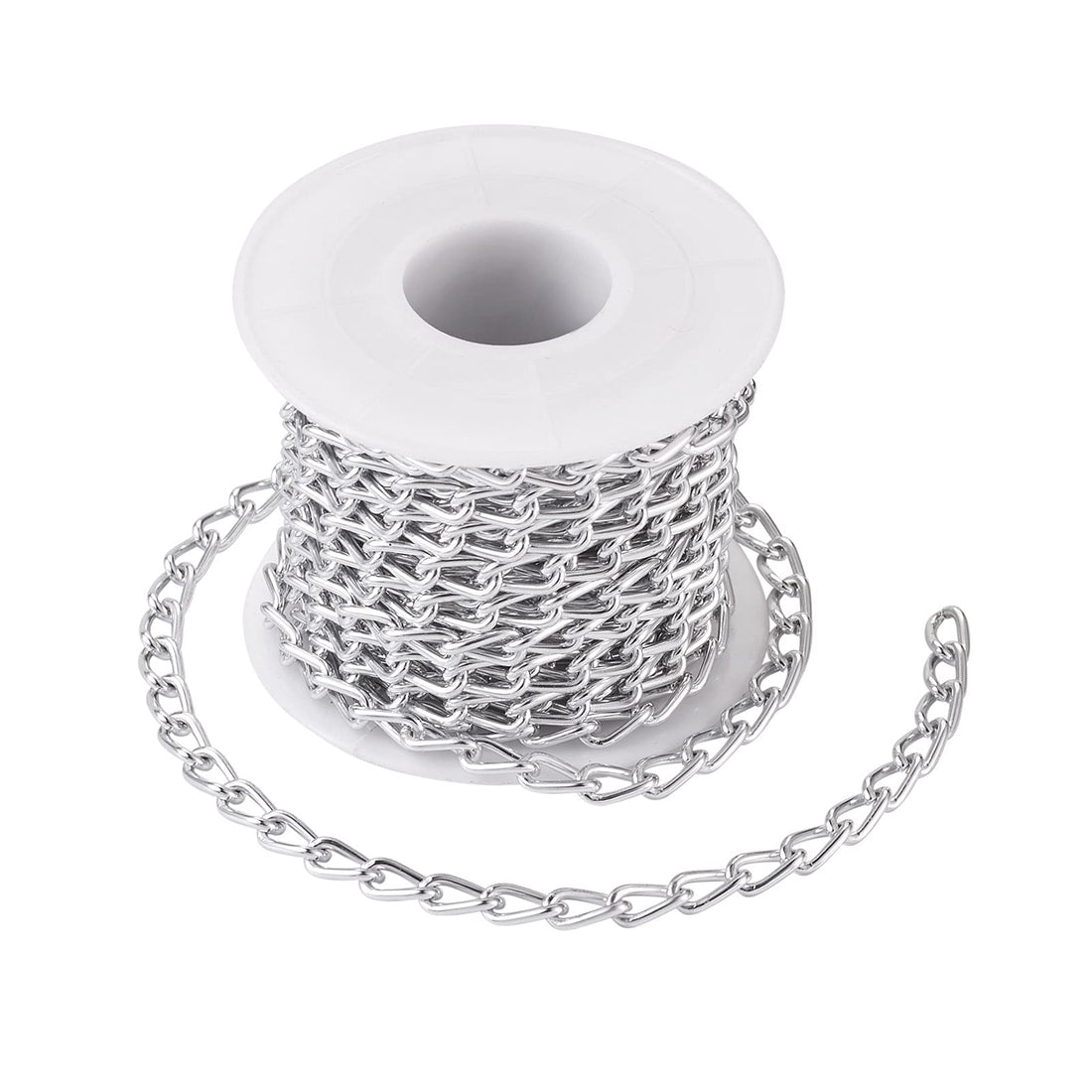 PandaHall Curb Chains Round Curb Cuban Chain Necklace
