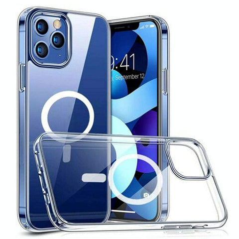 Case For iPhone 12 Pro / 12 Clear Case with MagSafe