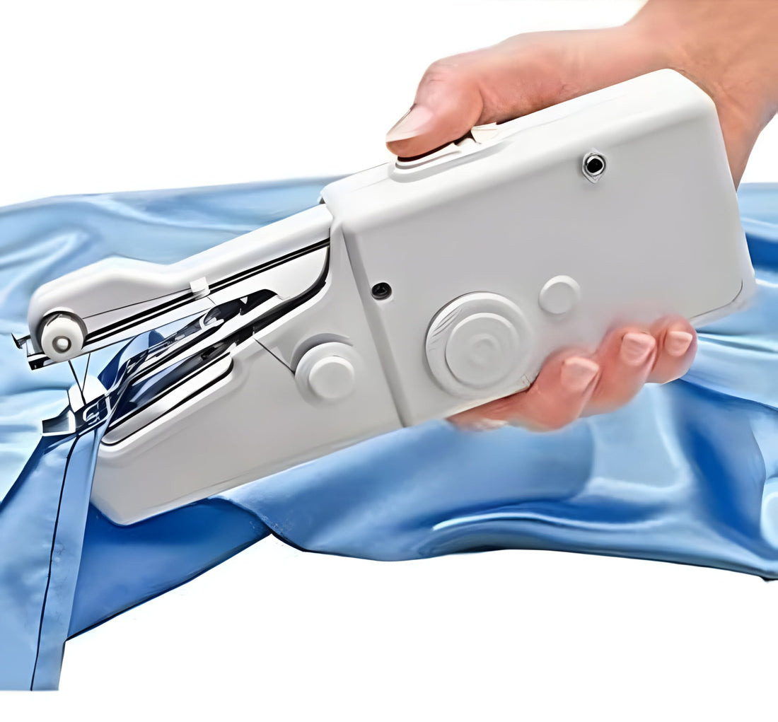 PrimeSpot Electric Handy Stitch Handheld Sewing Machine for Emergency stitching | Portable Mini hand Sewing Machine Stapler Style | Silai Machine For Home Tailoring | Hand Machine |
