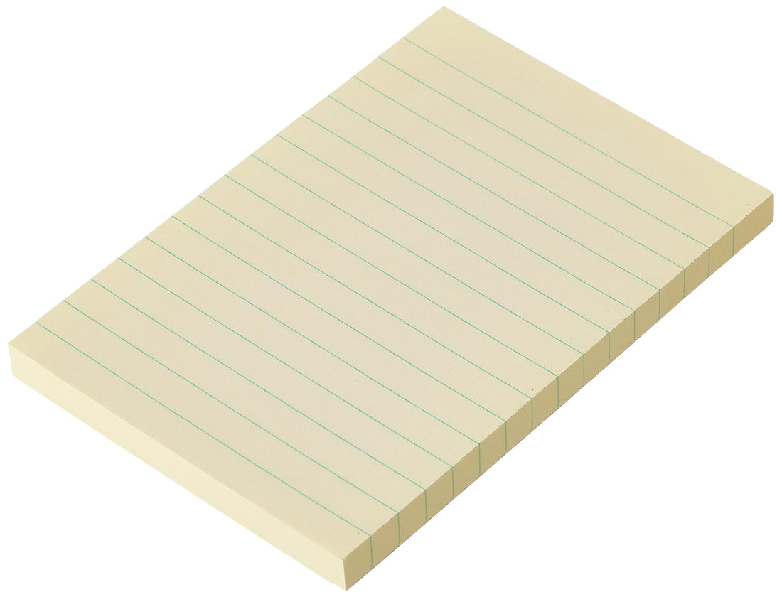 inFO inFO 5669-01-L Sticky Notes Lined Yellow