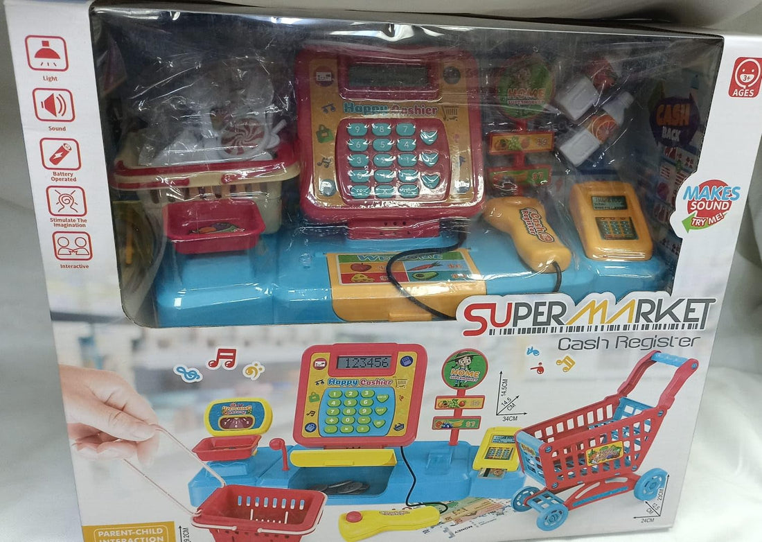 SUPERMARKET-CASHER SWEETS -SKAN-SOUND -LIGHT -BATTERY +3 YEARS -71022-113