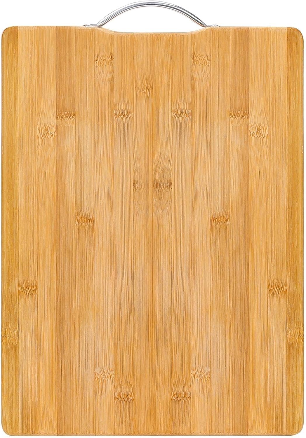 MOMENT Bamboo Cutting Boards for Kitchen, Extra Large Wood Cutting Board with Deep Juice Groove and Handle Heavy Duty Chopping board, [ 36 x 26cm ]