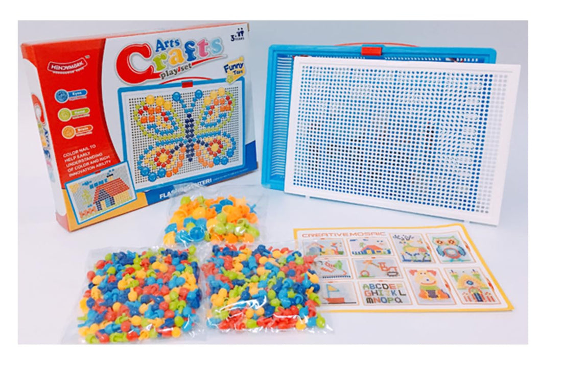 Awlad Farghaly Yh-01D Educational Beads In Box with Stand Set 544-Pieces