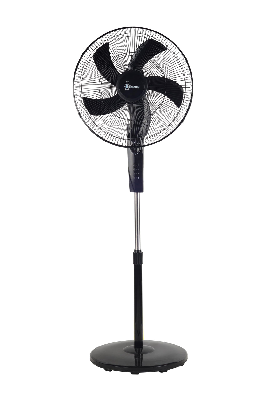 Penguin cool spin stand fan 5 blades 18 inch black 65 watt