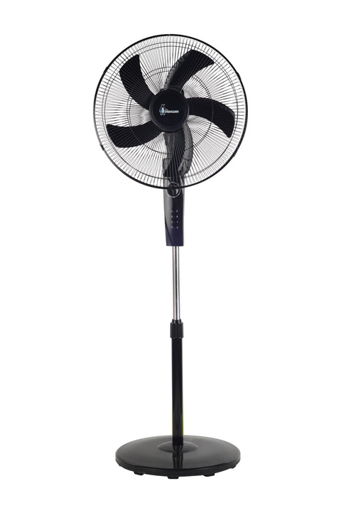 Penguin cool spin stand fan 5 blades 18 inch black 65 watt