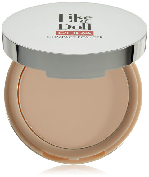 Like A Doll - Nude Skin Compact Powder No. 1 Porcelain