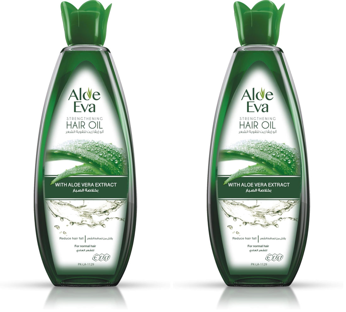 Eva Aloe Eva Hair oil with aloe vera 170ml (Pack of 2)