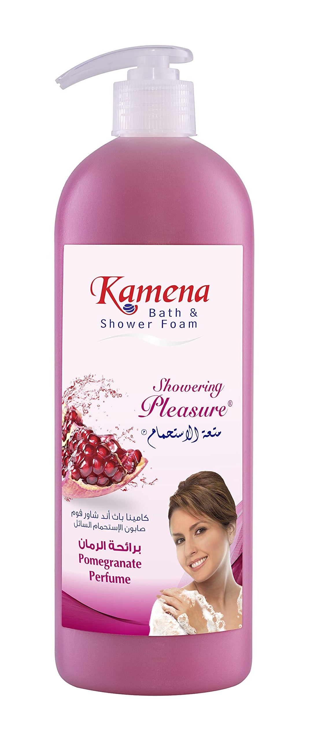 Kamena shower foam with pomegranate scent - 750 ml