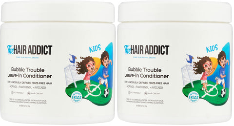 The Hair Addict Bubble Trouble Leave-In Conditioner 500Ml (Pack of 2)