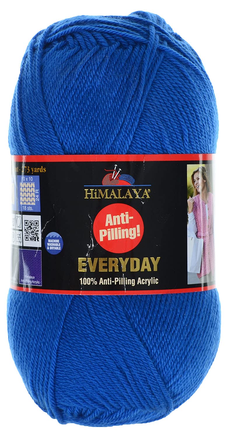 HiMaLaYa 70016 Crochet and Knitting Yarn - Blue
