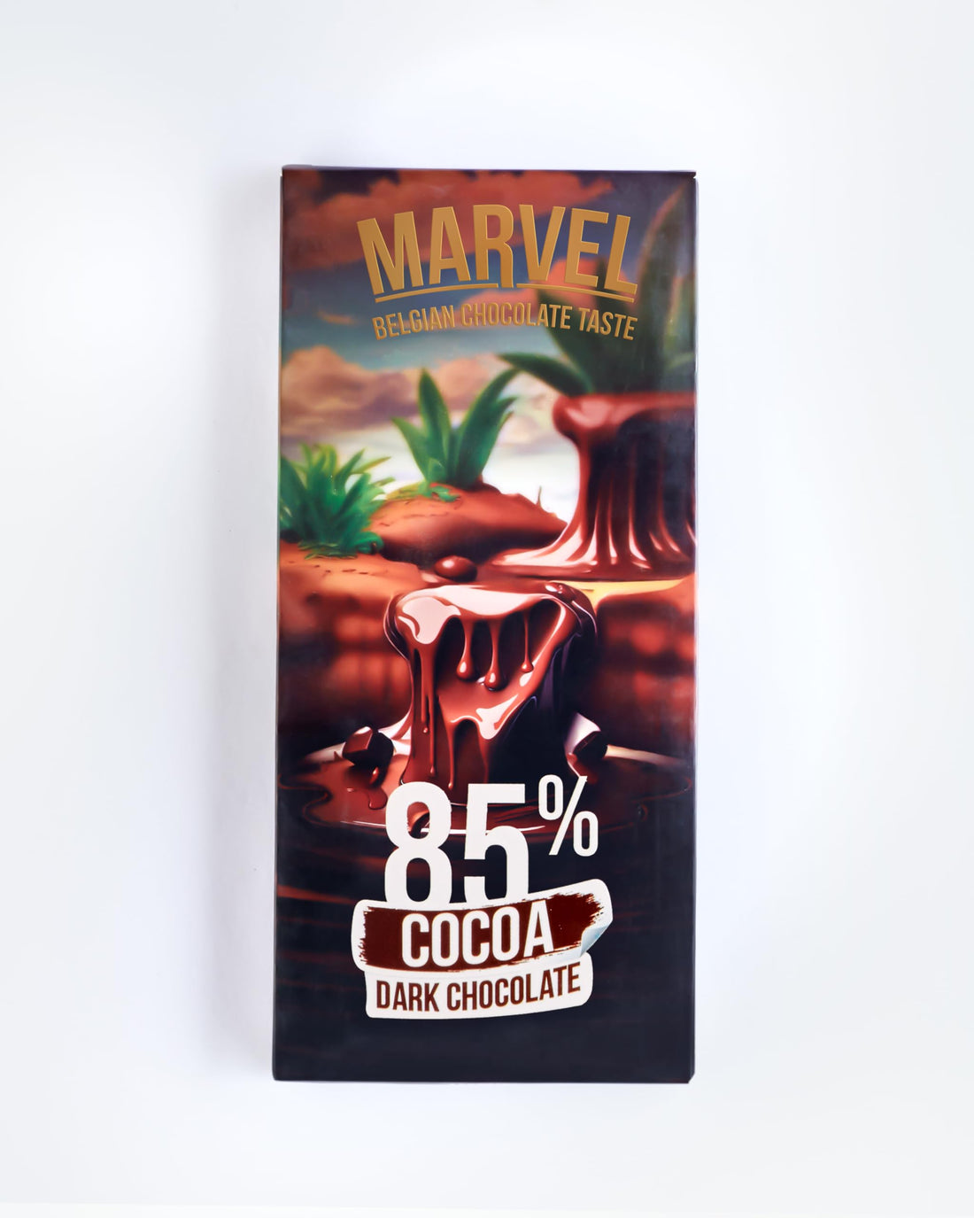 Marvel 85% Cocoa Dark Chocolate Bar 90 g