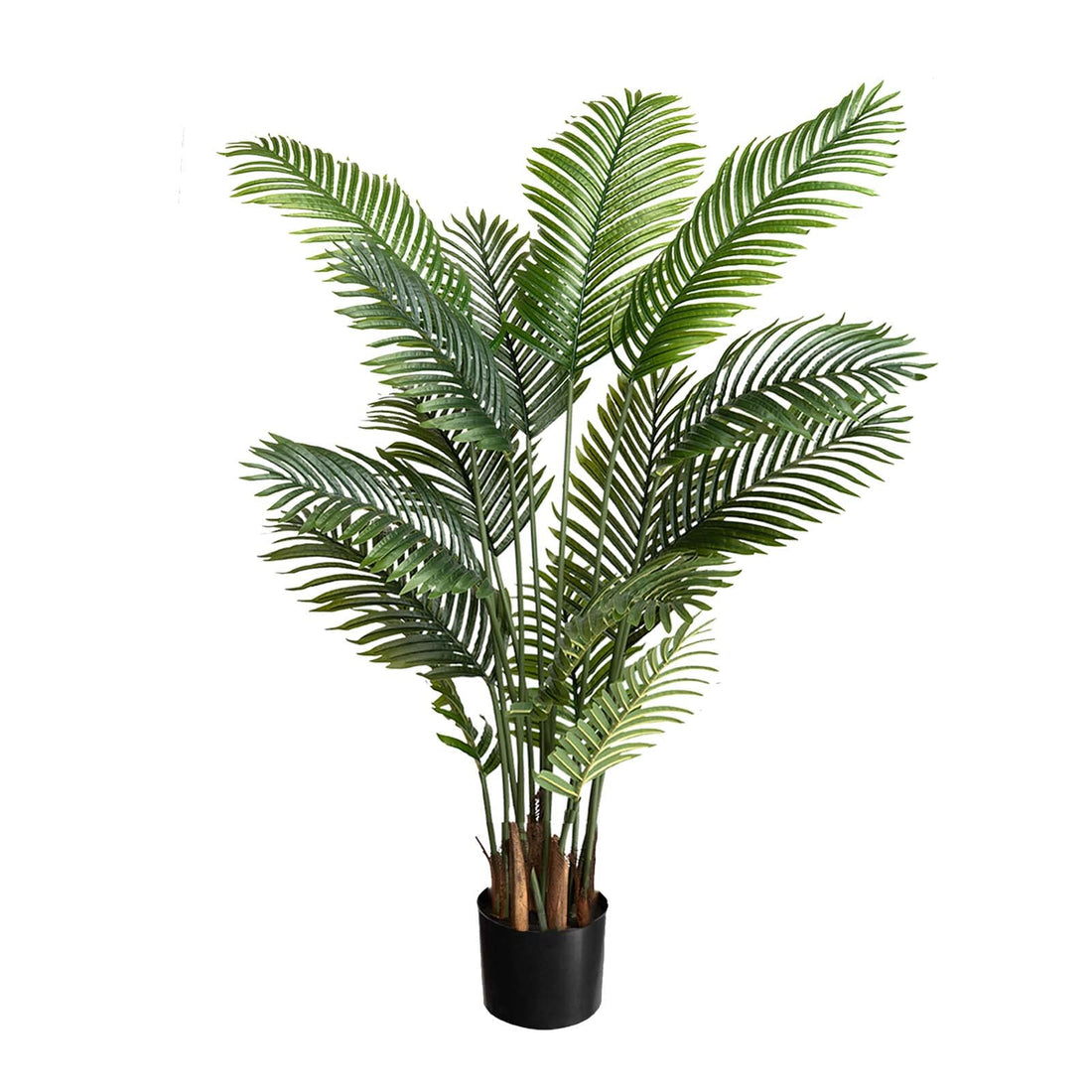 ROMODEN Artificial Tree, 4 FT /120 cm Areca Plam Tree Fake Plant Faux Tropical Tree Kentia Palm for Home Indoor Outdoor