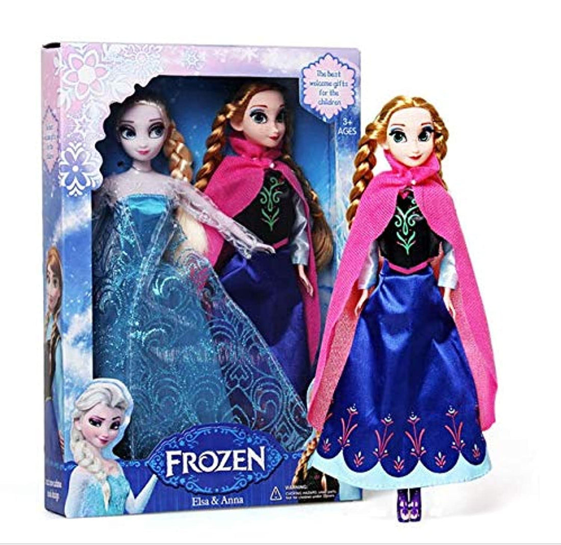 Frozen Anna And Elsa Cartoon Princess Dolls Toys