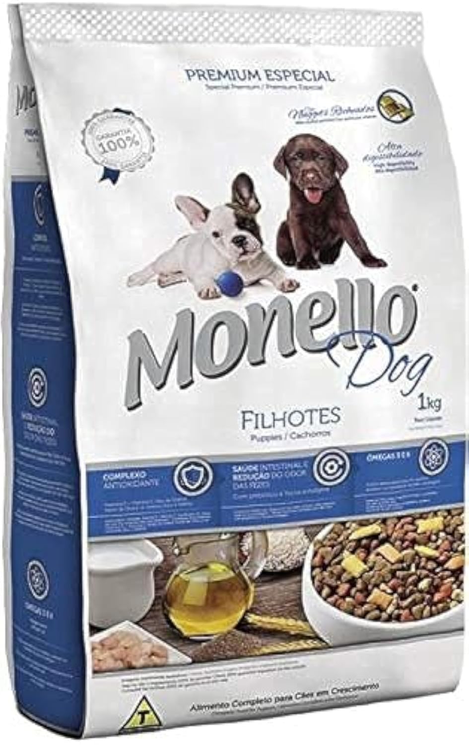 Monello Dry Food For Dog Puppies - 1kg