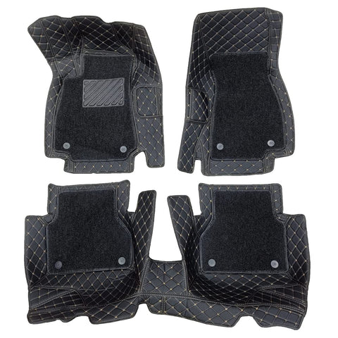9D Double Layer Car Floor Mat for Audi A7 2018-2021