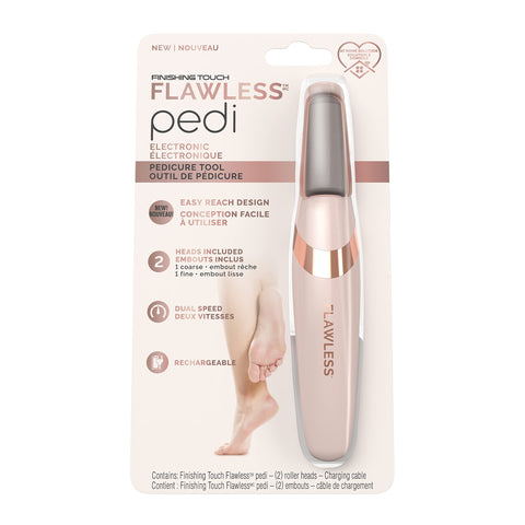 Finishing Touch Flawless Pedi Electronic Pedicure Tool, Rose gold