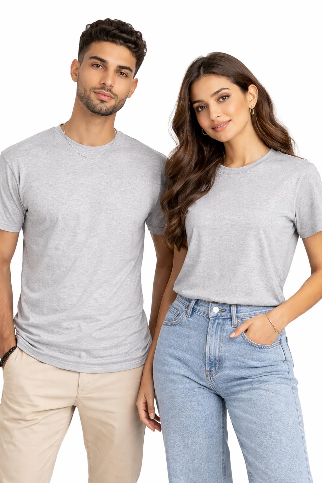Basic 2 Piece T-Shirt Soft Comfortable Casual High Quality Men and Women Simple Style Stylish Perfect for Daily Use Summer Fashion Light Easy to Match Practical