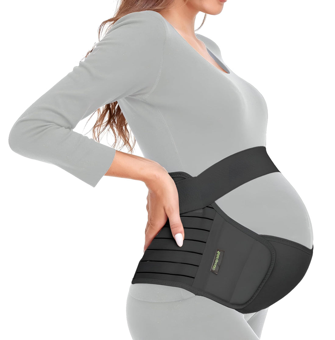 3 x 1 Magic Pregnancy Belt, 3 x 1 Pregnancy Support Belt For Back Pain/Pelvic/Hip, Maternity Abdominal Support Band For Pregnancy Abdominal Support Band (S: Fit AB 31.5 "-43.3",)