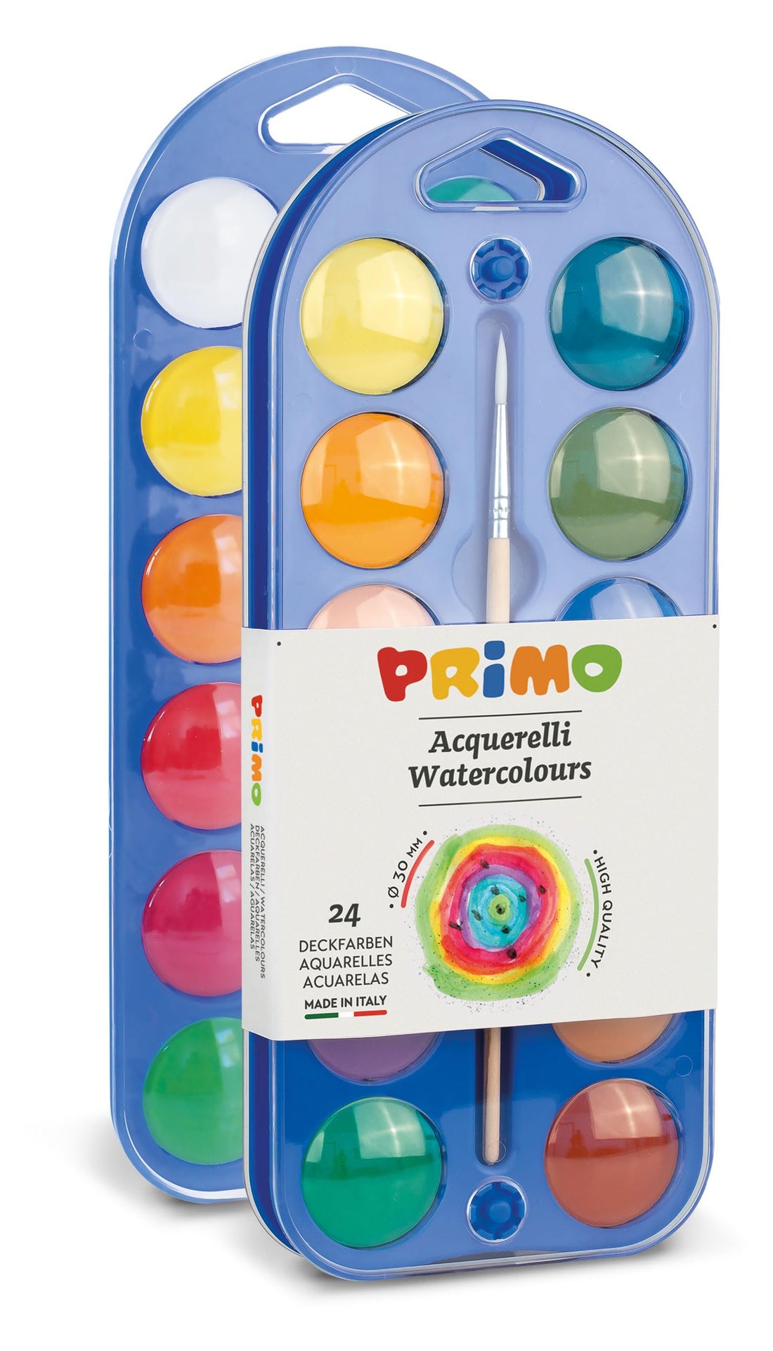 PRIMO Water-Color tablets set/24 30ml+ brush NO.108A24A