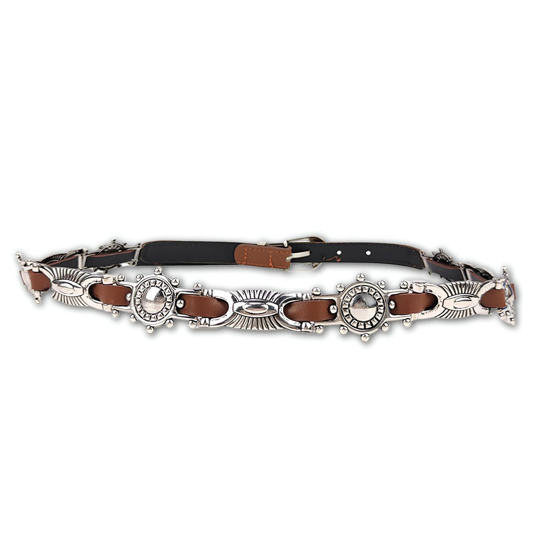 Timeless Belt Design - Stylish wide leather belt for women, ideal for pairing with abayas or daily attire, adjustable, robust, and effortlessly chic.