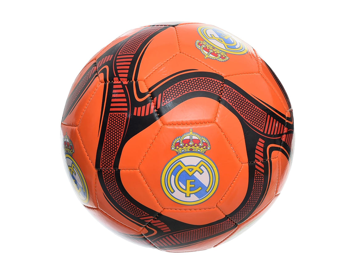 MINSA Size 5 Soccer Ball with Real Madrid Logo Multicolor Design