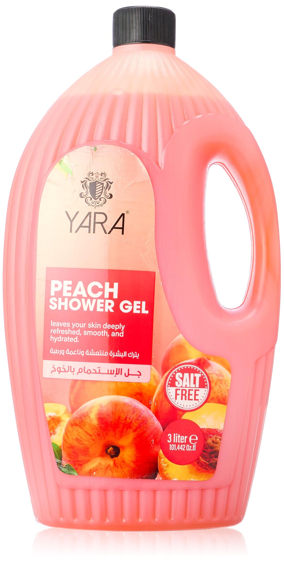 Yara Peach Shower Gel 3 Liter
