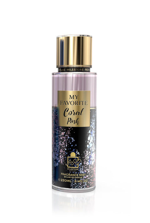 Milestone perfumes Coral Pink Fragrance Mist For Women 250ml