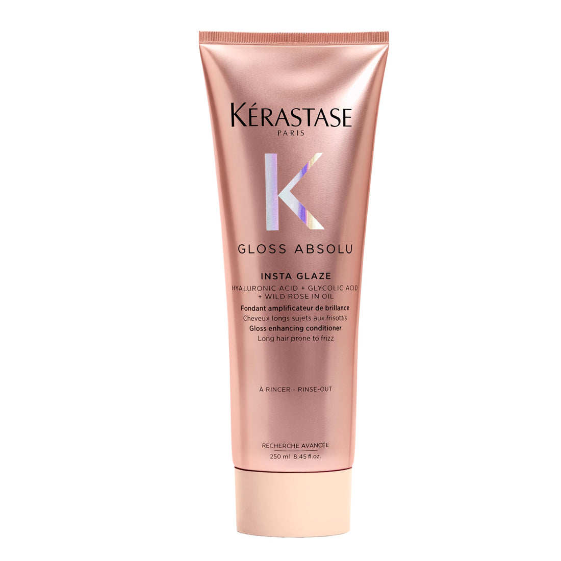 Kerastase Gloss Absolu High-Shine Anti-Frizz Conditioner |Deeply Hydrates & Detangles, Instantly Softens, For Glossy & Bouncy Hair | 250ml