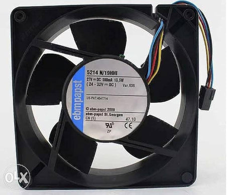 Generic 12 x 12 cm Fan - 13.5W - 24V, 2800 rpm, Desktop Compatible