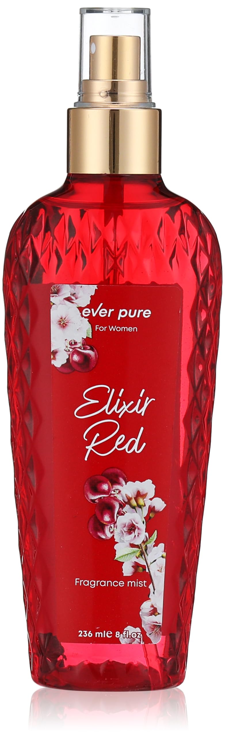 Ever Pure Fragrance Mist For Women Elixir Red 236 Ml