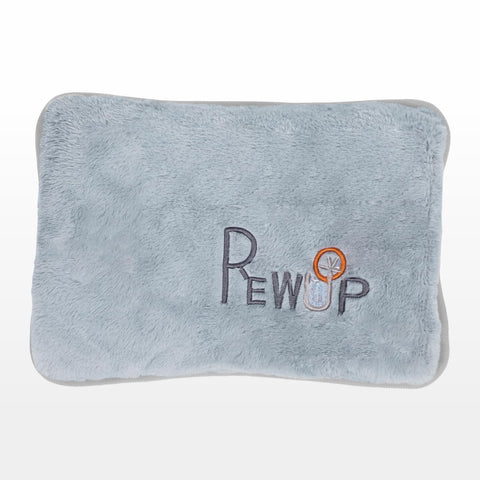 Rewup Polyester Heating Bag/Hot Water Bags for Pain Relief/Heating Bag Electric/Heating Pad-Heat Pouch Hot Water Bottle Bag/Electric Hot Water Bag,Heating Pad for Pain Relief-Grey (Grey)