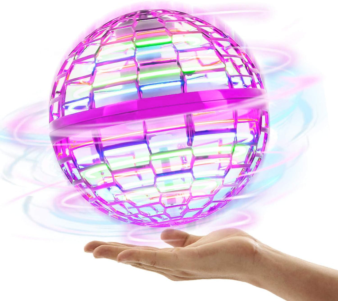 Flying Orb Ball - 2023 Upgraded Hand-Controlled Spinner Drone for Endless Tricks, Boomerang Hover Fu boy toys, girl toys, birthday gift, Christmas gift, growth, fun, for kids.
